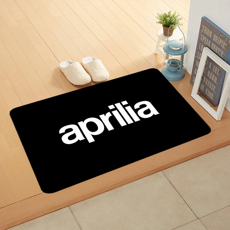 Floor Mat Non-slip Foot Rug Italy Aprilias Racing Motorcycles Hallway Carpet Kitchen Water Absorbed Rugs Bedside Mats Home Decor