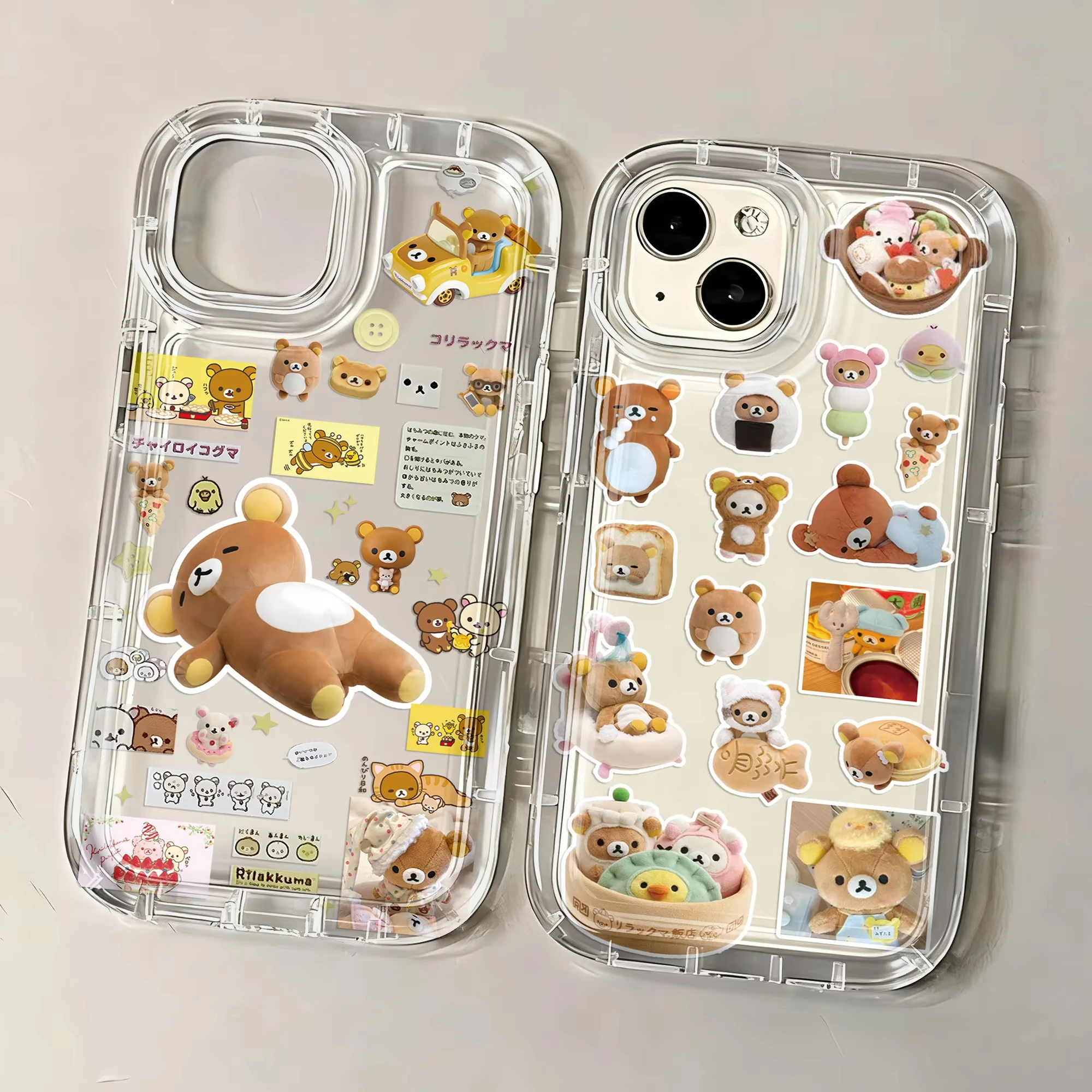 Phone Case for Samsung Galaxy A56 A36 A26 A55 A35 A05S A15 A54 A34 A24 A14 A04 A13 A73 A53 Cartoon R-Rilakkumas 4G 5G Back Cover