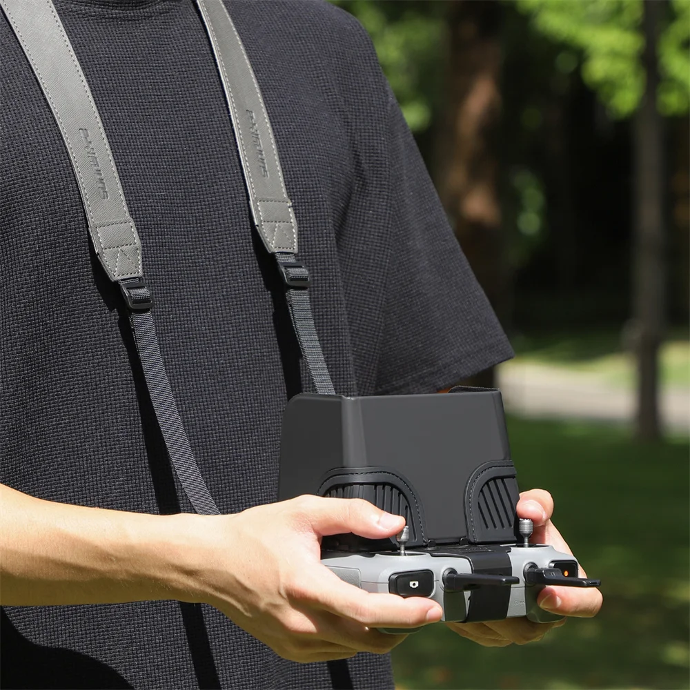 تحكم عن بعد Sunhood ظلة ، المضادة للخدش ، المغناطيسي القابلة للإزالة ، ملصقا واقية الجسم ، حامي ل DJI Air 3 RC-2