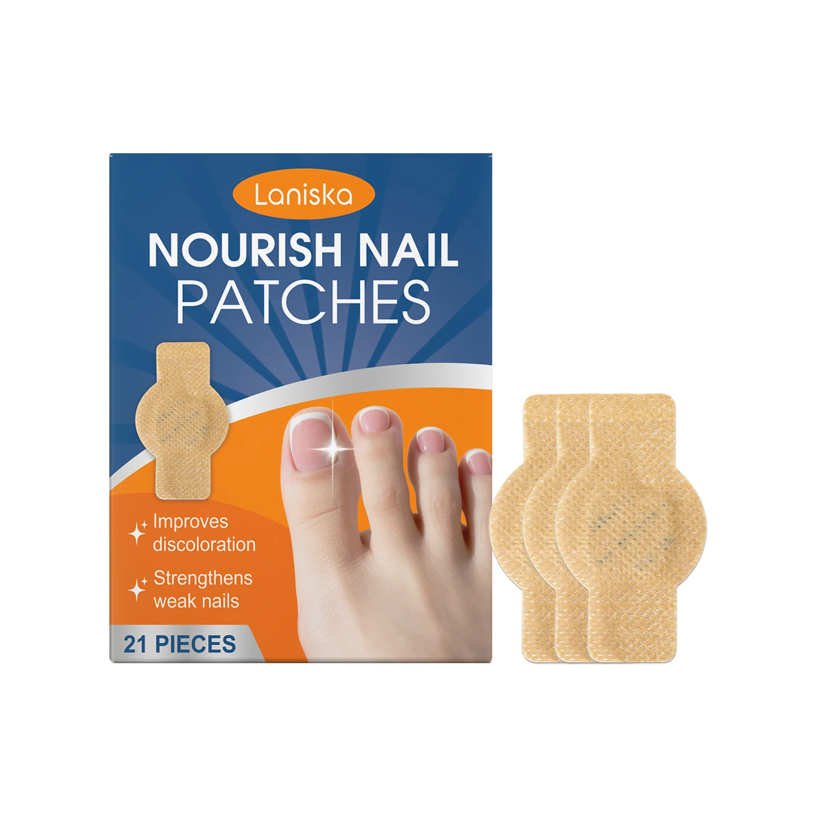 Nail Fungus Patch Nail Inlay Correction Sticker Paronychia Improve Discolored Uneven Surface Boost Toughness Of Fragile Nails