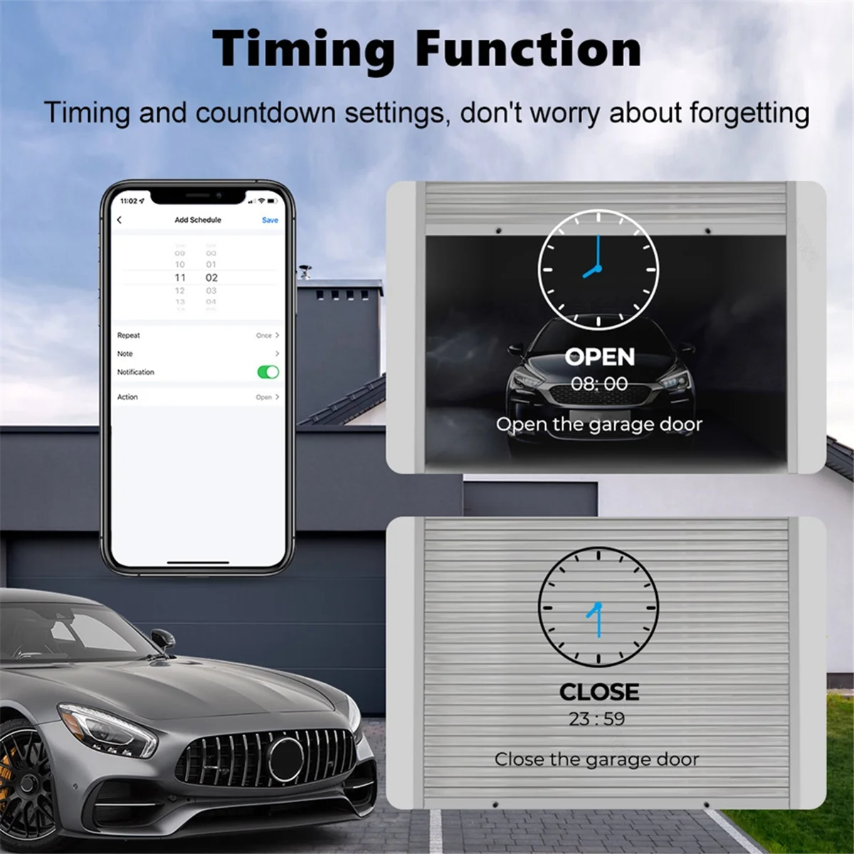 

Контроллер открывания гаражных ворот Tuya Zigbee, модуль умного переключателя Super Hot или Alexa Google Home