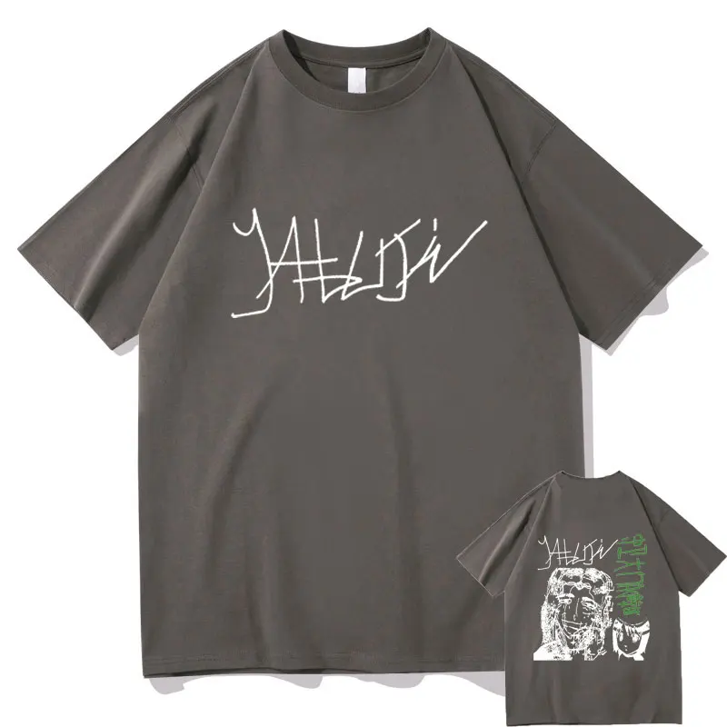 Yabujin-Camiseta estampada para hombre y mujer, camisa de manga corta 100% de algodón, Estilo Vintage, Hip Hop