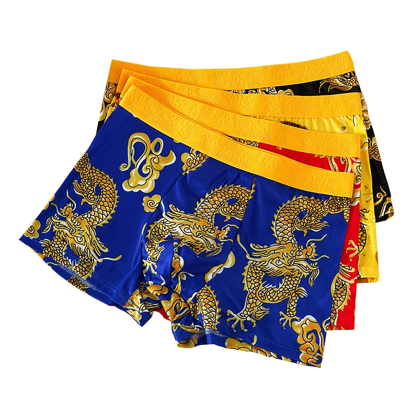 4 teile/satz Männer Unterwäsche 3D Muster Sexy Unterhose U-förmigen Konvexen Beutel Mode Jungen Höschen Neue Stil Boxershorts männer