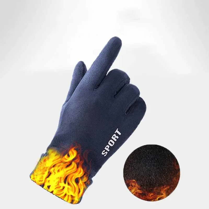 Guantes cálidos de invierno para nieve, esquí, Snowboard, motociclismo, guantes de gimnasio de invierno, guantes con pantalla táctil para hombres y