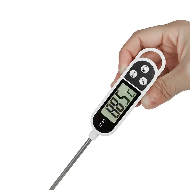 1PCS Food Thermometer TP300 Digital Kitchen Thermometer For Meat Cooking Food Probe BBQ Electronic Oven Kitchen Tools Portable