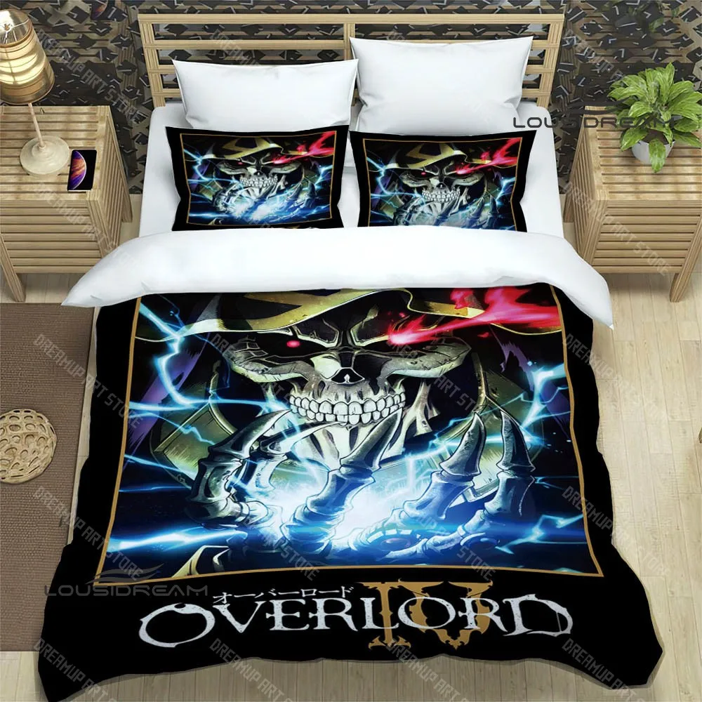 

Комплекты постельного белья с мультяшным принтом Overlord, изысканный комплект постельного белья, пододеяльник, комплект постельного белья, подарок на день рождения