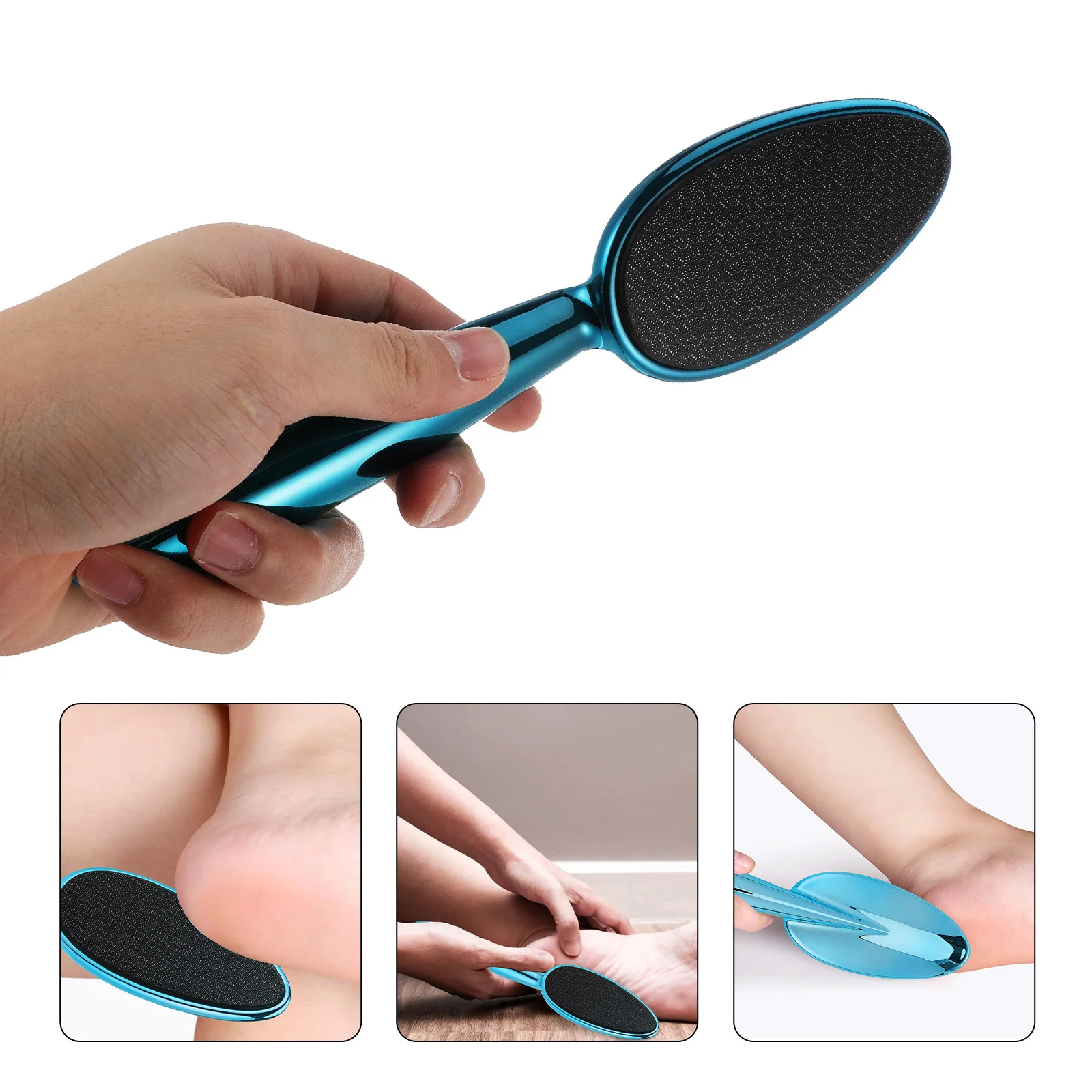 

Pedicure File Nano Glass Callus Remover Foot Rubbing Tool Feet Files Cracked Skin