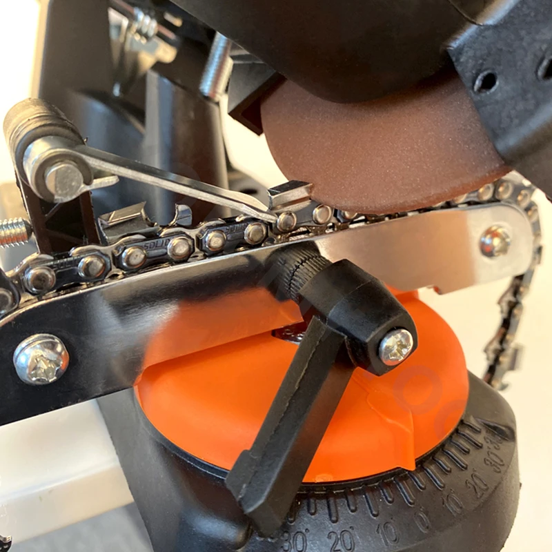 Desktop Chain Saw Sharpener Electric Chainsaw Sharpening Machine Portable Chain Saw Grinder Grinding Machine Household Tool 220V