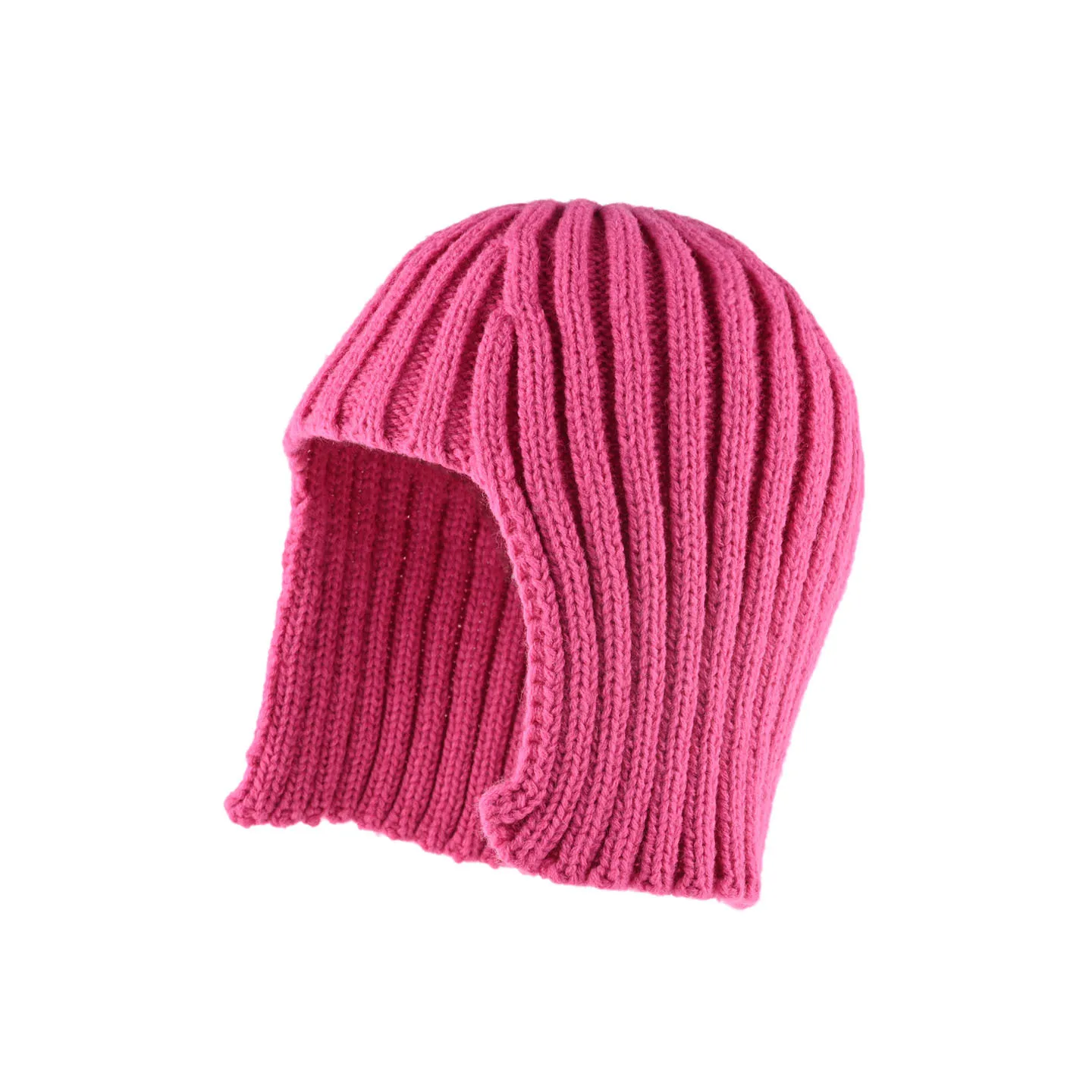 Hot Girl Wig Knitted Hat for Women, Autumn and Winter Warm Ear Protection Headwrap Hat, Fashionable Shopping Style Woolen Hat 2