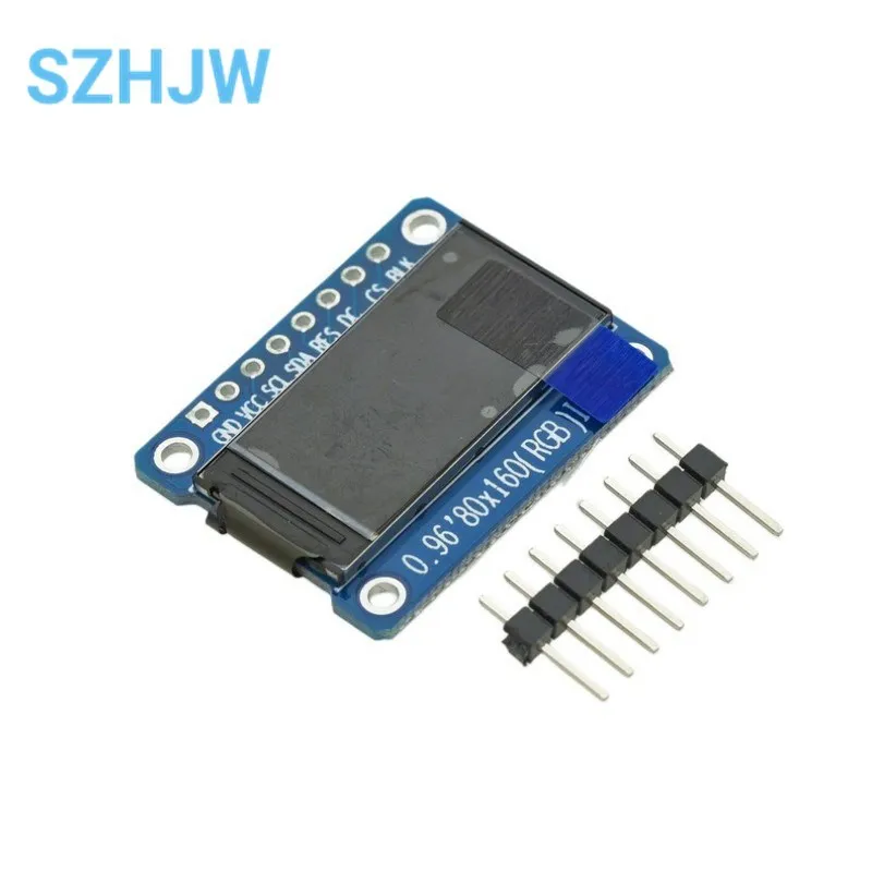 0.96 Inch IPS Display OLED Module for Arduino 80*160 65K Colorful RGB TFT LCD Board ST7735 ST7735 DIY