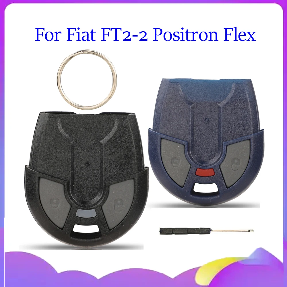 jingyuqin Neuer X1 X5 Fernbedienungs-Autoschlüssel für Fiat FT2-2 Positron Flex (PX52) Nur Gehäuse Alarm PX32 290 EX300 330 360 Gehäuse