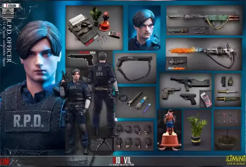 

Коллекционная фигурка Limtoys 1/12: Солдат-зомби из серии «Королевская версия» — полный набор, подвижная, для фанатов, отличный подарок