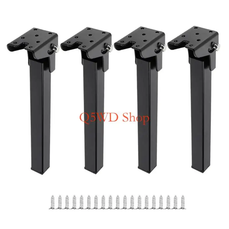 

Q5WD 4 шт. металлические ножки для офисных журнальных столиков 20 см/25 см/30 см/35 см, сменные ножки для мебели с крепежными