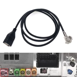 4 Pin Car Radio USB LVDS Video Cable Connector Wire Harness For BMW 5 Series CIC - 3 Series NBT- 7 Series EVO Host