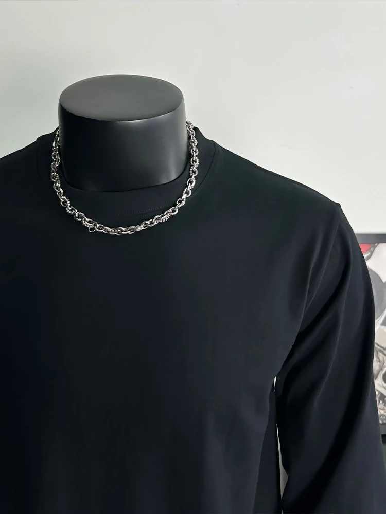 2025 Men's Oversized Urban Vintage Edgy Autism Awareness Crack Graphic 100% Cotton Sweatshirt Trendy Casual Daily Top For Men