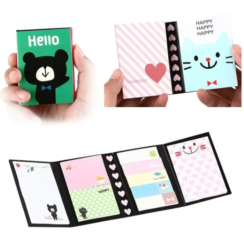 Animals Lovely Sticker Bookmark Point It Marker Memo Flags Sticky Notes Color Random