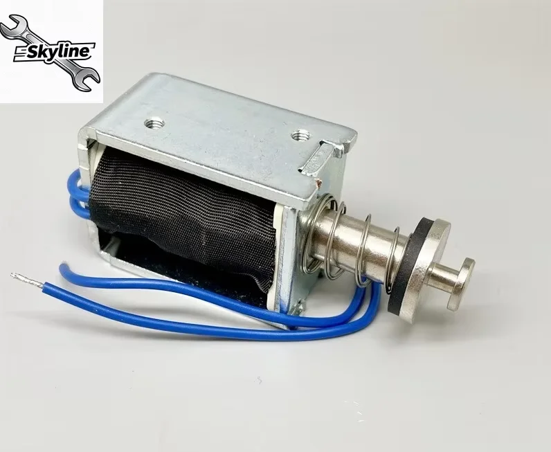 0837L Push-Pull Electromagnet, Frame Type Electric Telescopic Rod, DC 12 Volts