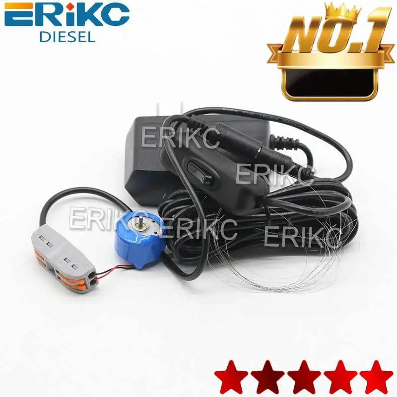 ERIKC Common Rail Injector Nozzle Assembly Hole Cleaning Machine E1024107 Carbon Deposit Removal Equipment