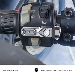Spirit Beast Motorcycle Switch Button Cover Horn Button Shell Extension button bracket accessories For CFMOTO 250SR Papio XO-1
