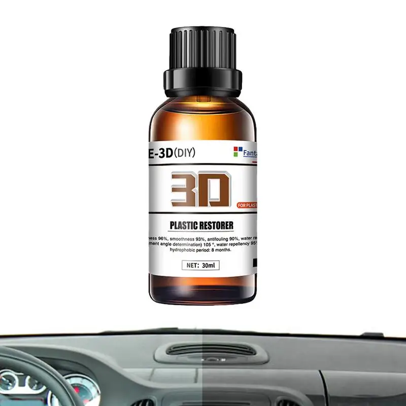 

Trim Restorer Automotive 30ml Coating Trim Restorer Car Interior Restorer User Friendly Trim Restorer Protective Car Restoring