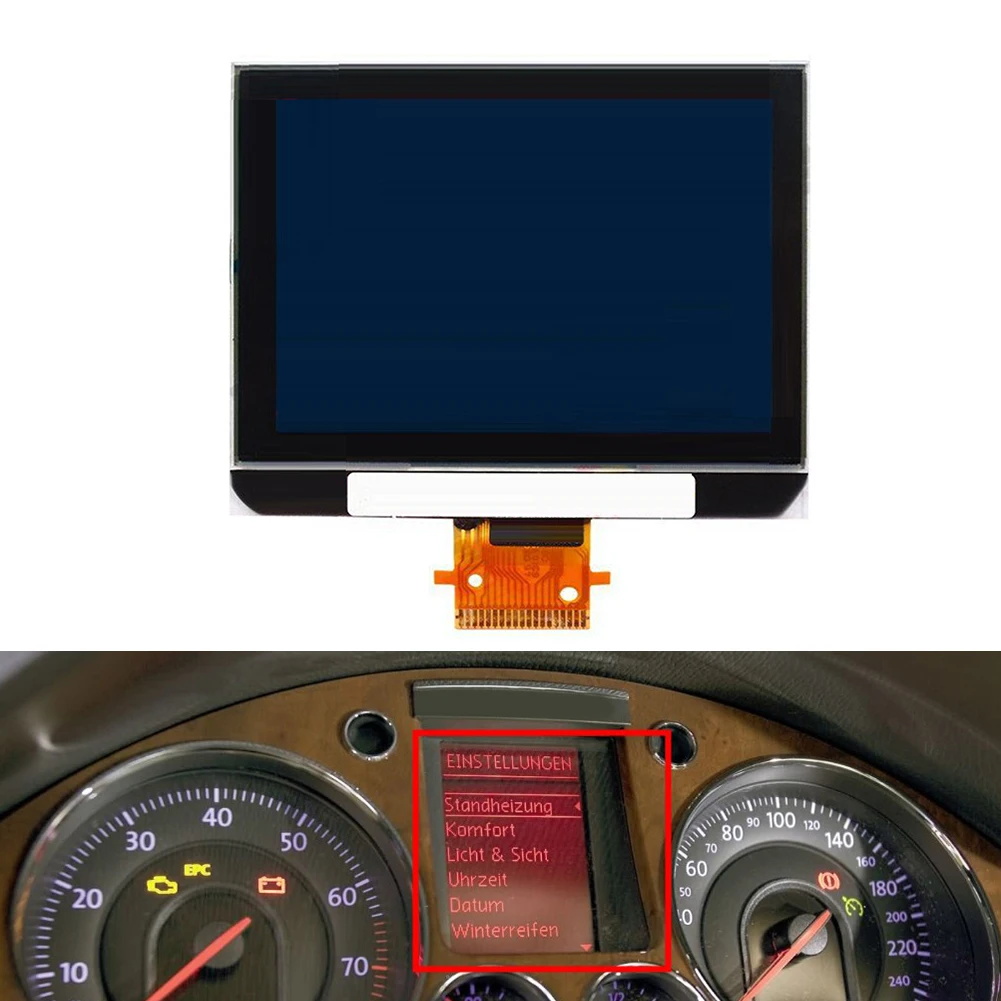 

Car LCD Display For Golf V MK5 1K 2003-2008 For Passat B6 For Magotan For Seat A2C00043350 Instrument Clusters Car Interior Part