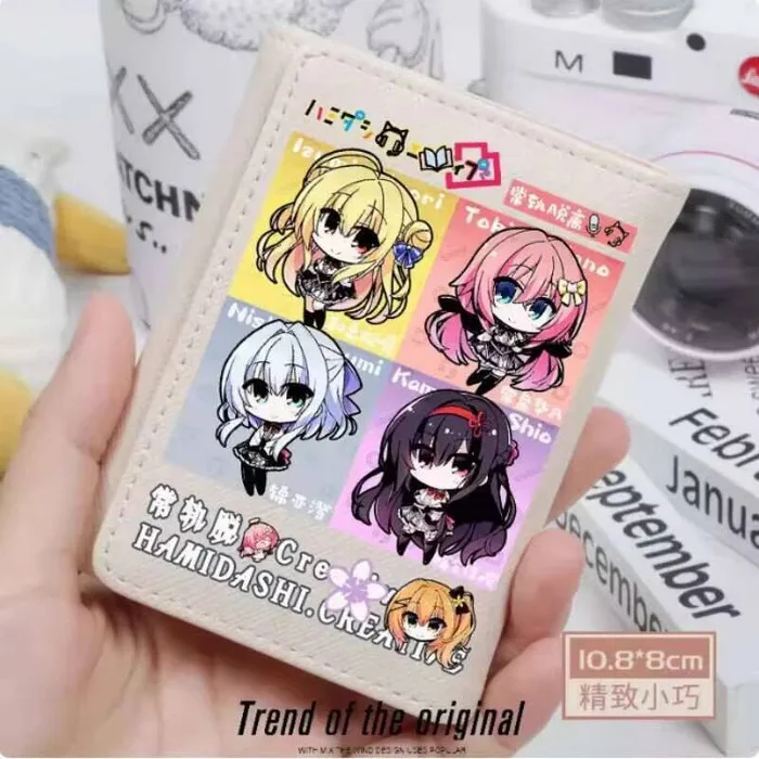 

Anime HAMIDASHI CREATIVE Fashion Wallet PU Purse Card Coin Hasp Money Bag Cosplay Gift B1707 Anime