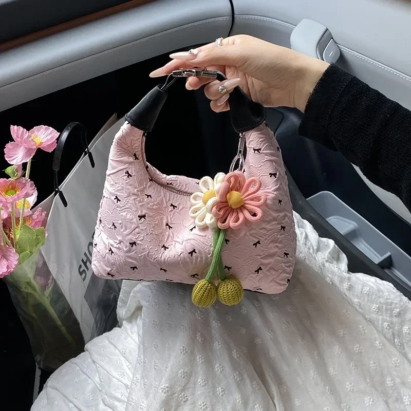 

2025 New Season Cute Tote Bag, Women's Adorable Shoulder Bag with Stylish Crossbody Function, Perfect for Leisure Outings