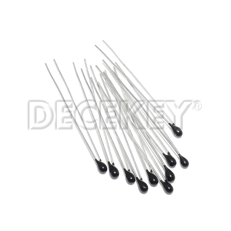 10PCS NTC Thermistor Thermal Resistor MF52 NTC-MF52AT 1K 2K 3K 4.7K 5K 10K 20K 47K 50K 100K 5% 3950B 1 2 3 4.7 K Ohm R