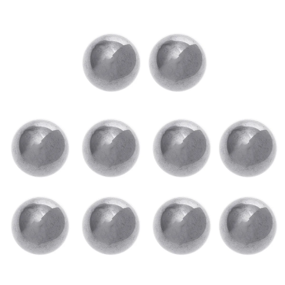 

10 Pcs 15mm Ball Diameter High Hardness Steel Balls Sphere Industrial Bearing Steel Bearing Sphere Ball Use