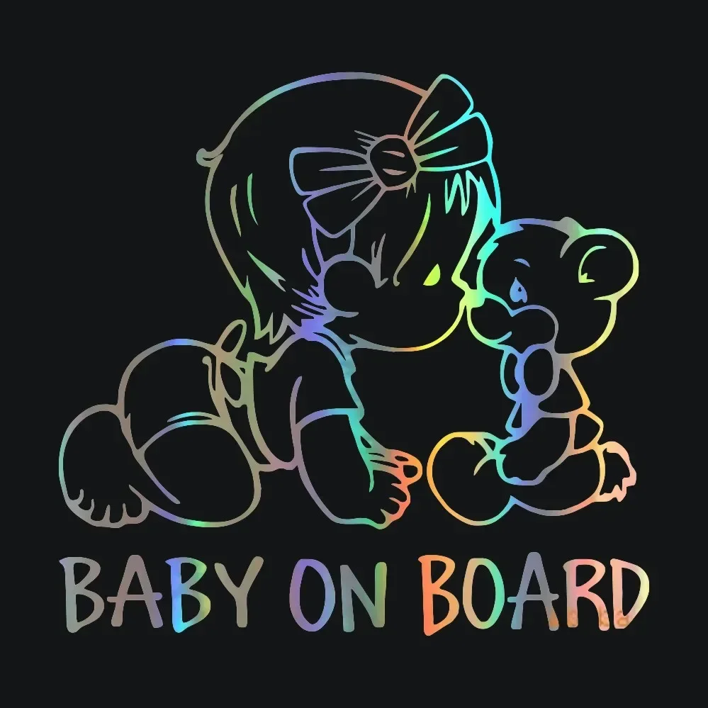 Car Stickers Personality Baby on Board Series Funny Car Body Window Warning Signs Child Stickers and Decals Vinyl
