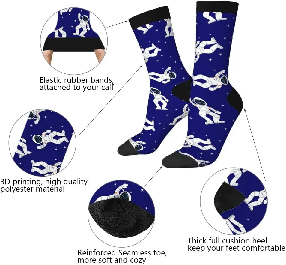 Volleyball Funny Socks Water Polo Balls Iridescent Novelty Casual Crew Socks Contrast Color Design for Women Men Gift