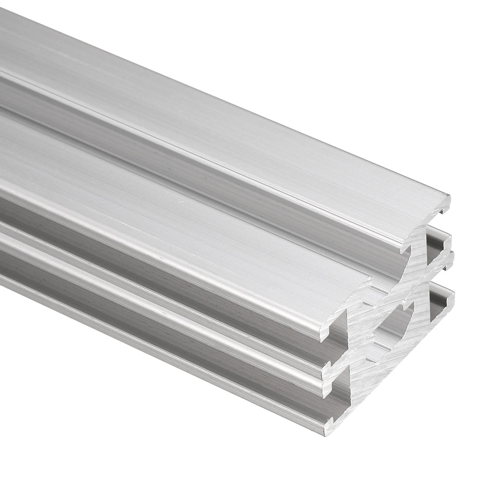 2Pcs 200-550mm 1030 Aluminum Extrusion Profile European Standard Anodized Linear Rail for 3D Printer Part CNC Machine Silver