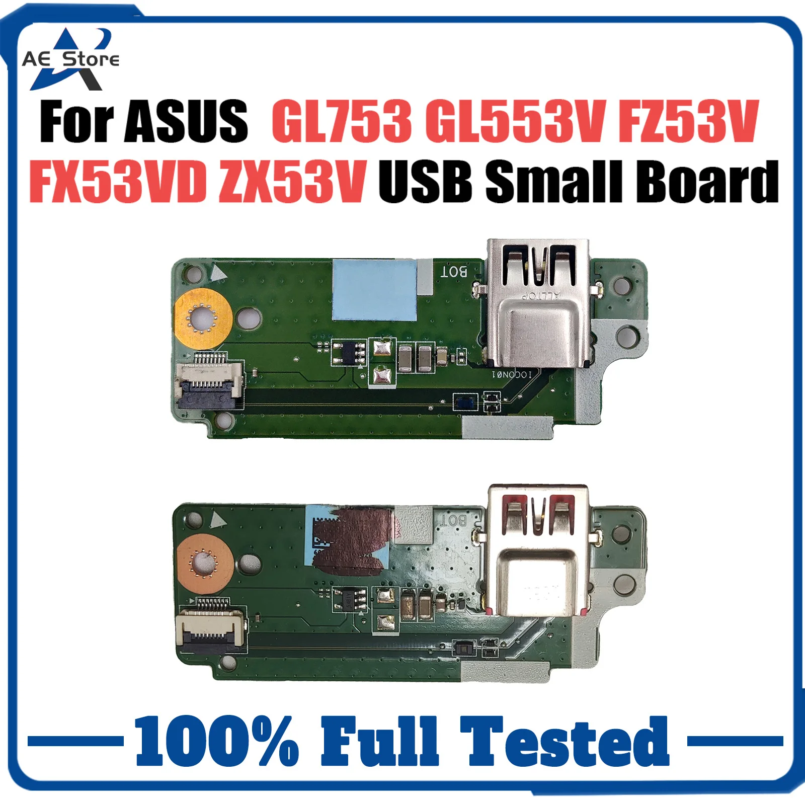 Original For ASUS ASUS GL753 GL553V FZ53V FX53VD ZX53V USB small board 100% Test ok Fast Ship