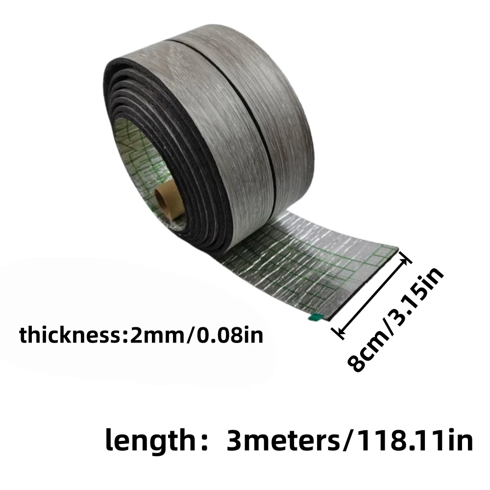 1pc 118.11X3.15in Self Adhesive Baseboard Molding Trim,Flexible Wood Grain Wall Base Moulding Peel and Stick Wall Skirting Board