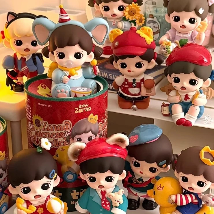

2025 New Product Tntspace Blind Box Toy Zorra Cute Justice Series Cute Girl Treasure Figurine Model Toy Girl Birthday Gift