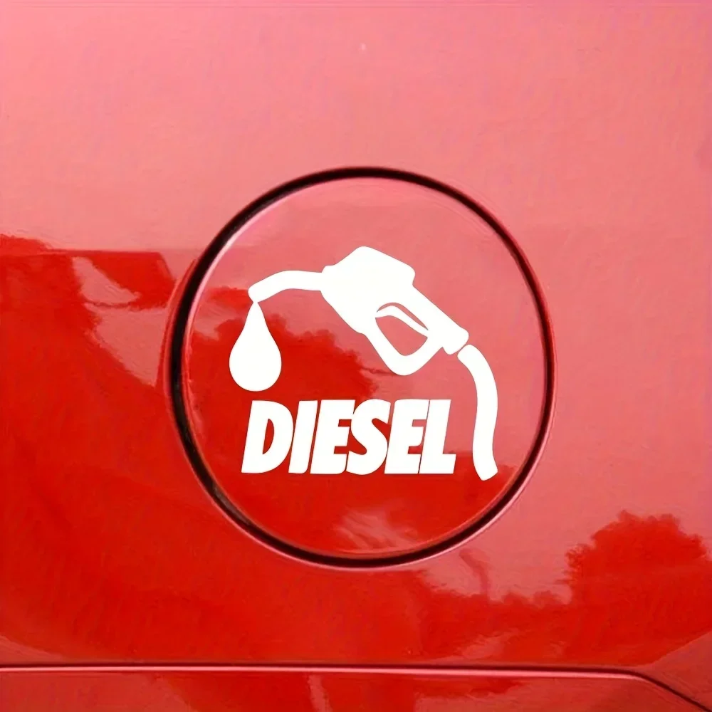 1PC Adorable Diesel Cartoon Sticker - High-Quality Vinyl Waterproof Decal for Cars, Water Bottles & Laptops - Auto-Themed Decor