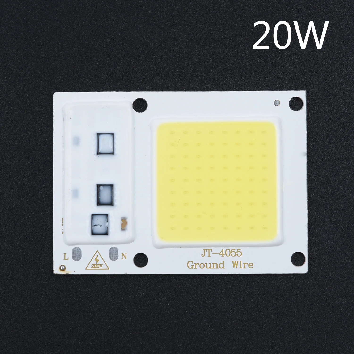 Bright and Energy Efficient 20W LED Floodlight COB Chip Cool White Light 220V Input Integrated Smart IC Driver