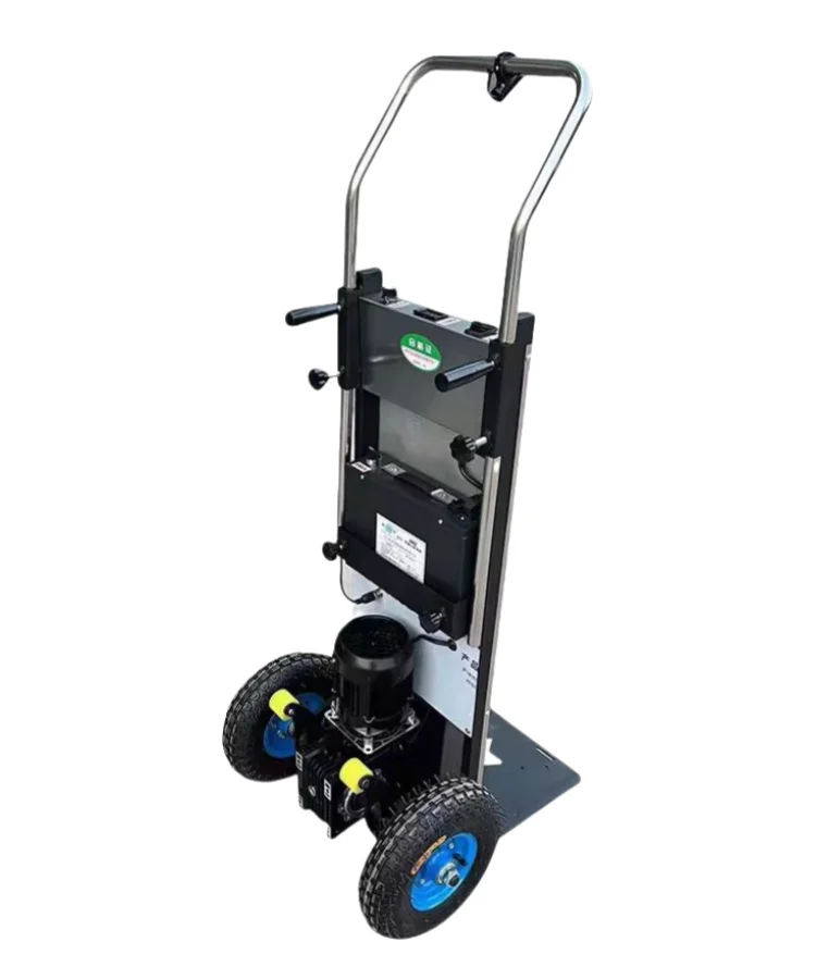 250 Kilogram Capacity Electric Climbing Machine Automatic Crawling Type Foldable Steel Shopping Platform Moving Trolley