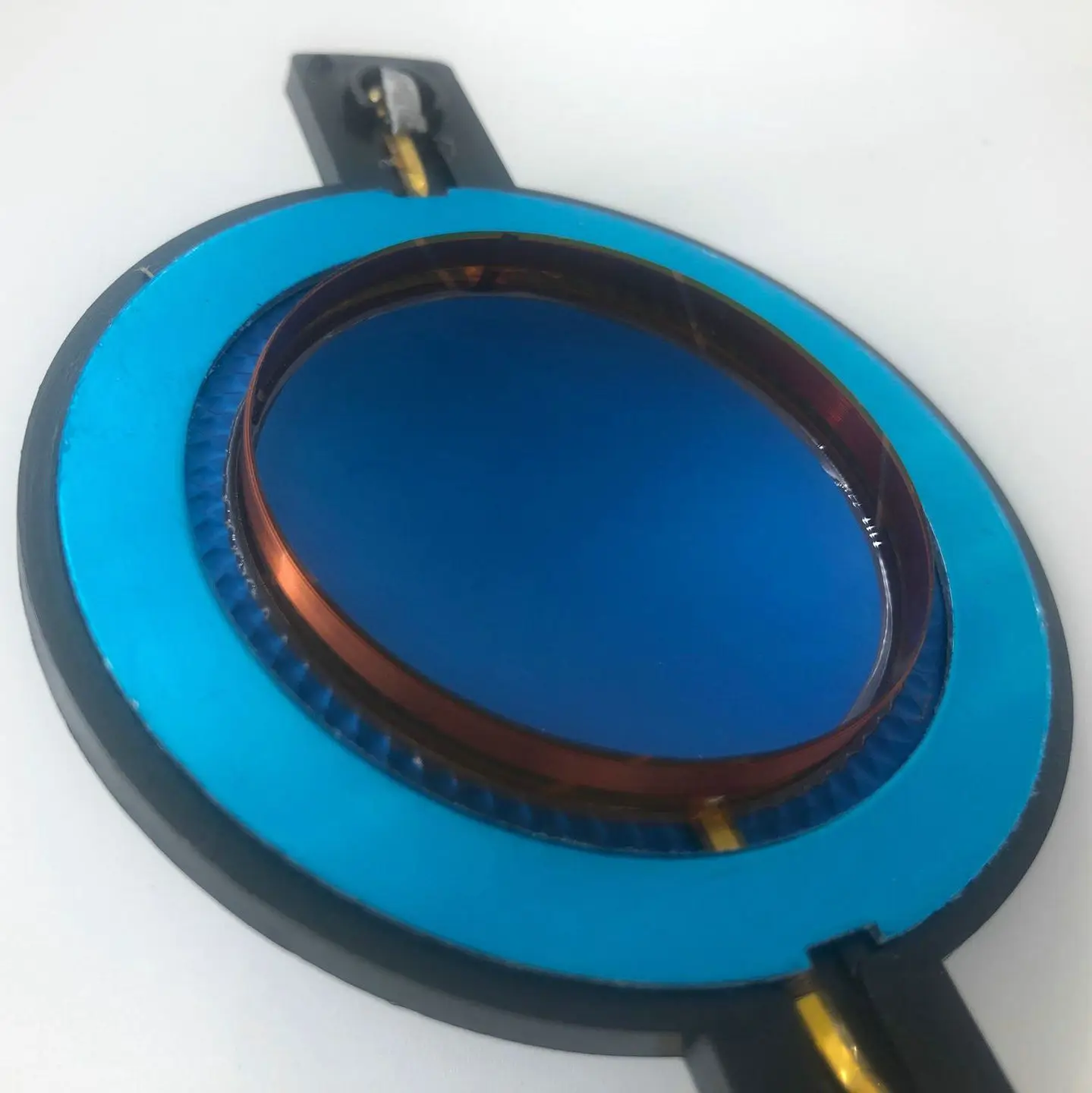 44.4mm high-frequency voice coil diaphragm with column titanium film flat wire 44.5 high-frequency speaker repair parts