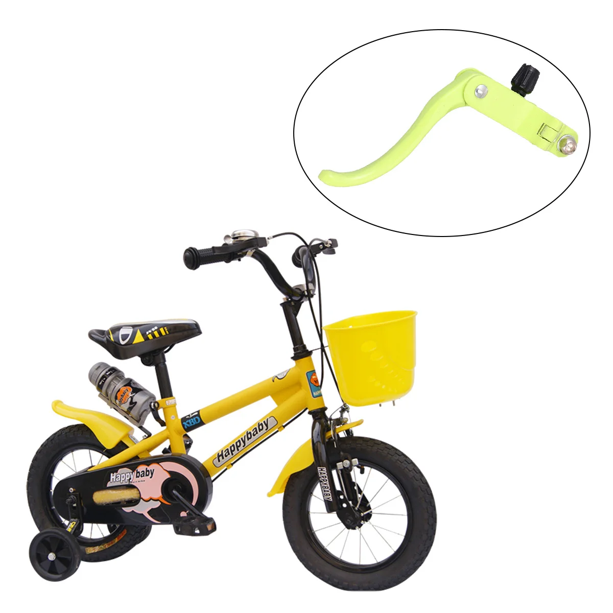 

1 Pair Aluminum Alloy Bike Brake Lever Durable Universal Replacement Braking Handle For Bicycle Repair Maintenance Spare Parts