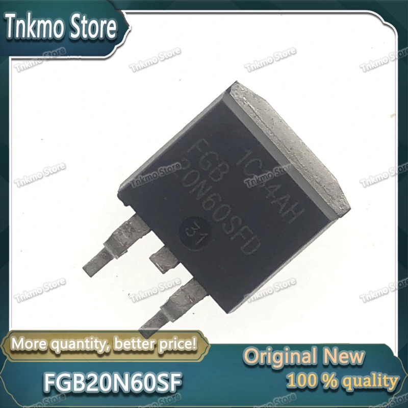 5PCS-20PCS FGB20N60SFD TO-263 FGB20N60SF TO263 FGB20N60 20N60 IGBT field effect tube 20A 600V new and original