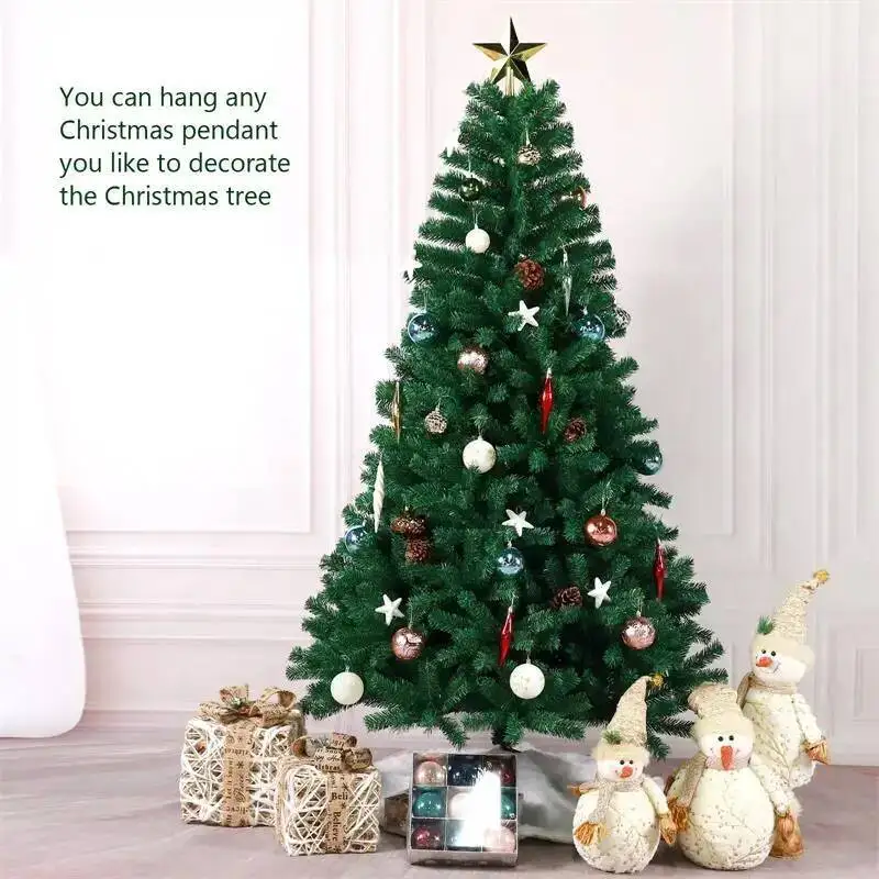 

New Year Noel Navidad Gift 180Cm Artificial Cedar Tree Fir Pine PVC Trees Home Christmas Decorations