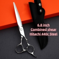 Professional Barber scissors，Hair thinning shears，6-6.5-6.8 inch，440c and VG10 steel scissors，barbershop hair cutting tools