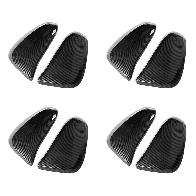 

4X Car Rear View Mirror Decoration Side Door Mirror Cover Cap For Toyota Hilux Revo Fortuner Vigo Highlander RAV4