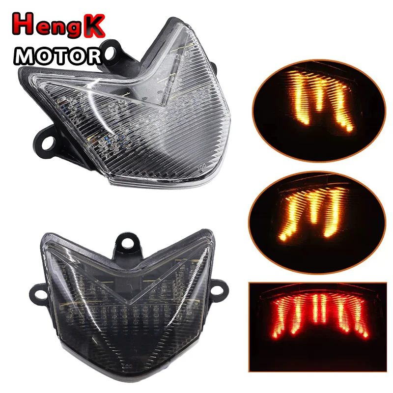 

For Kawasaki ZX-10R ZX10R 04-05 Made in China Modified LED rear tail light Rear brake turn signal