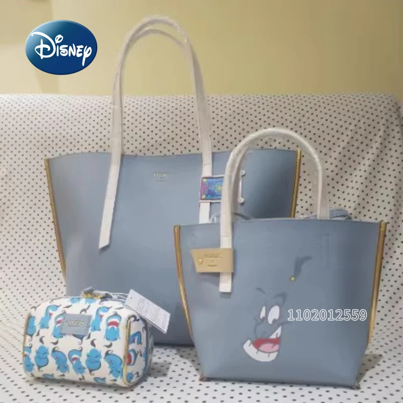 

Disney Aladdin New Women's Handbag Luxury Brand Original 3-piece Women's Bag Cartoon Fashion Women's Shoulder Messenger Bag