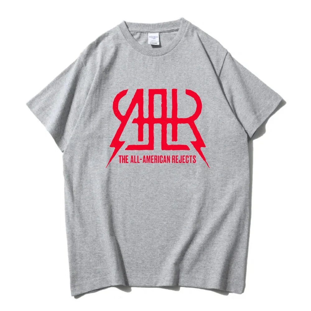 The All-American Rejects Logo Print T-shirt Cotton Short Sleeve Men/Women Tshirts Streetwear Street Style Graphic T Shirt Male