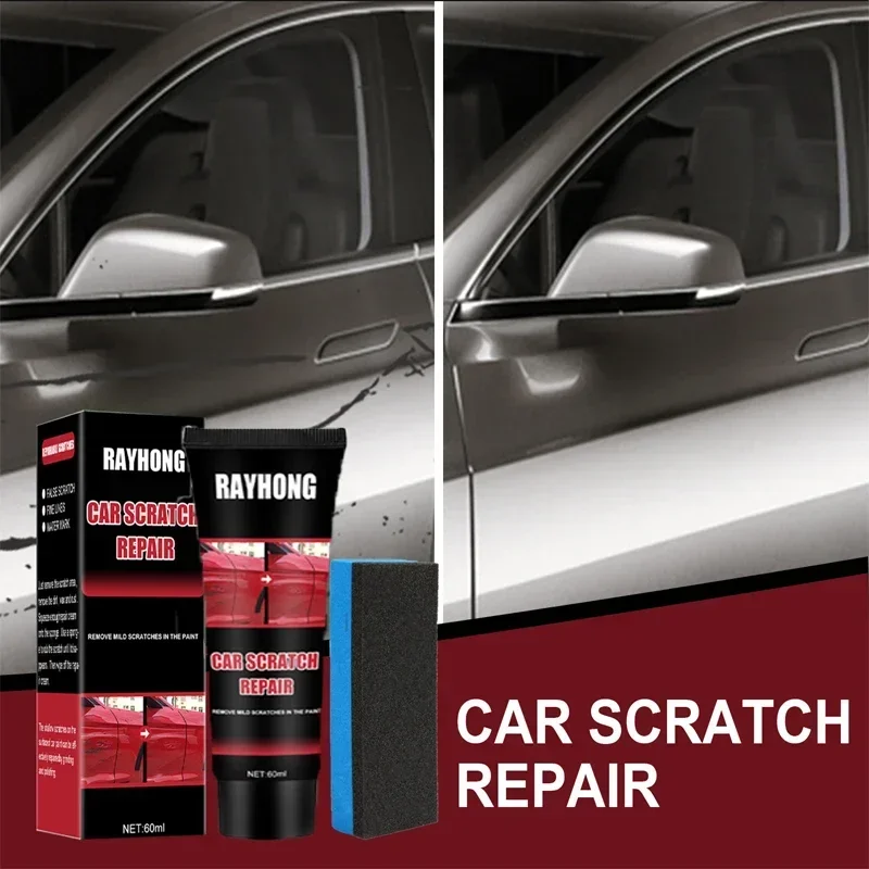 

60ml Car Scratch Paint Care Kit Cars Body Scratch Repair Polishing Care Kit Compound Polishing Scratch Repair Wax Kit Auto Parts