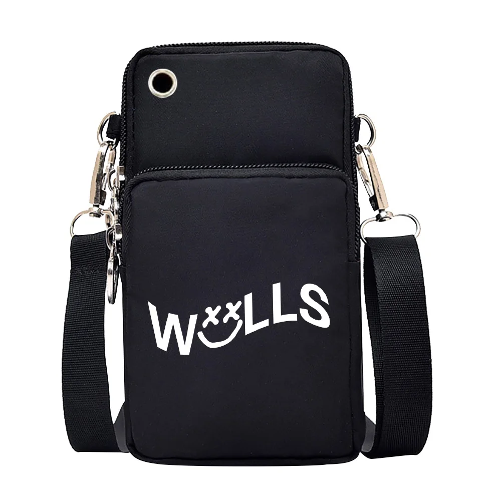 Shoulder Bags Unisex Waterproo Phone Bags  Universal for Samsung/xiaomi/iphone Shoulder Bags Walls Printing CrossBody Bag