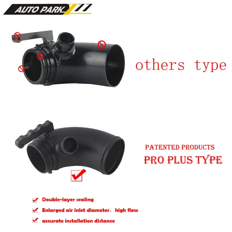 Turbo Inlet Pipe For Golf MK7 GTI Adui S3 A3 Leon MK3 EA888 3 Gen